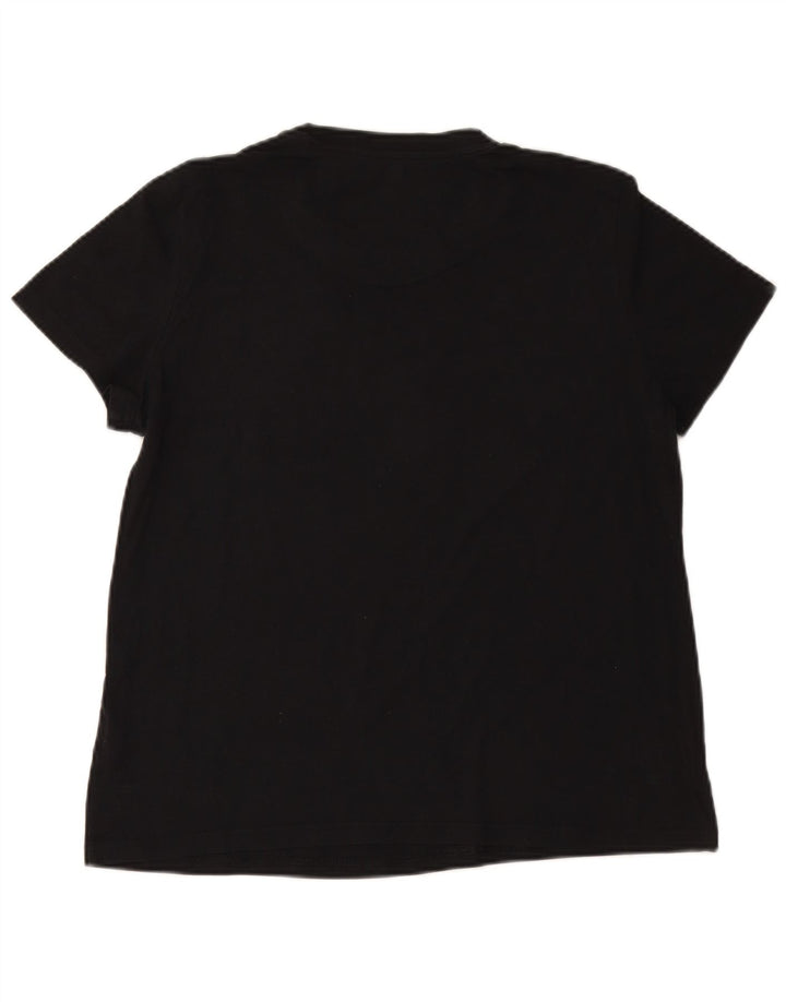 Tricou grafic ADIDAS pentru femei Top UK 20/22 XL bumbac negru