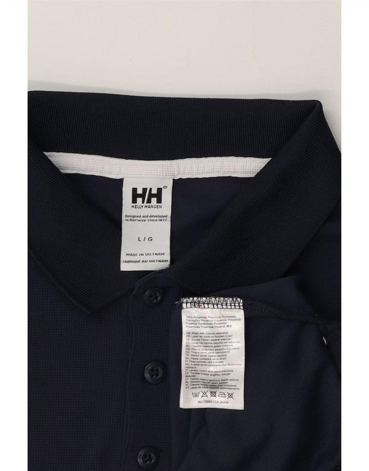 Cămașă polo Helly Hansen pentru bărbați, mare, bleumarin