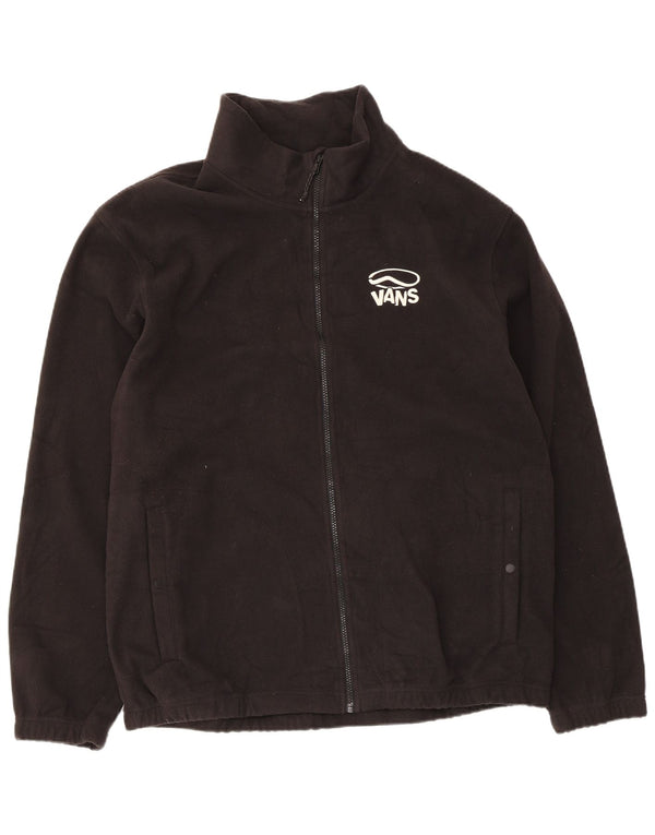 Jachetă pentru bărbați Vans Graphic Fleece UK 42 XL Poliester negru