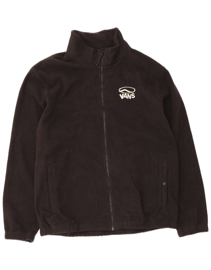 Jachetă pentru bărbați Vans Graphic Fleece UK 42 XL Poliester negru
