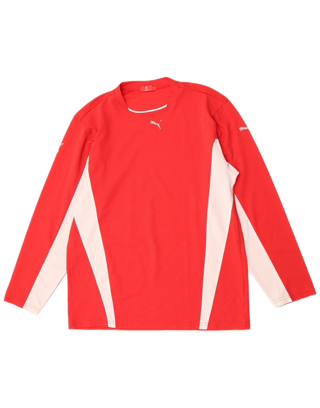 Top cu mânecă lungă pentru bărbați Puma XL, roșu, color block