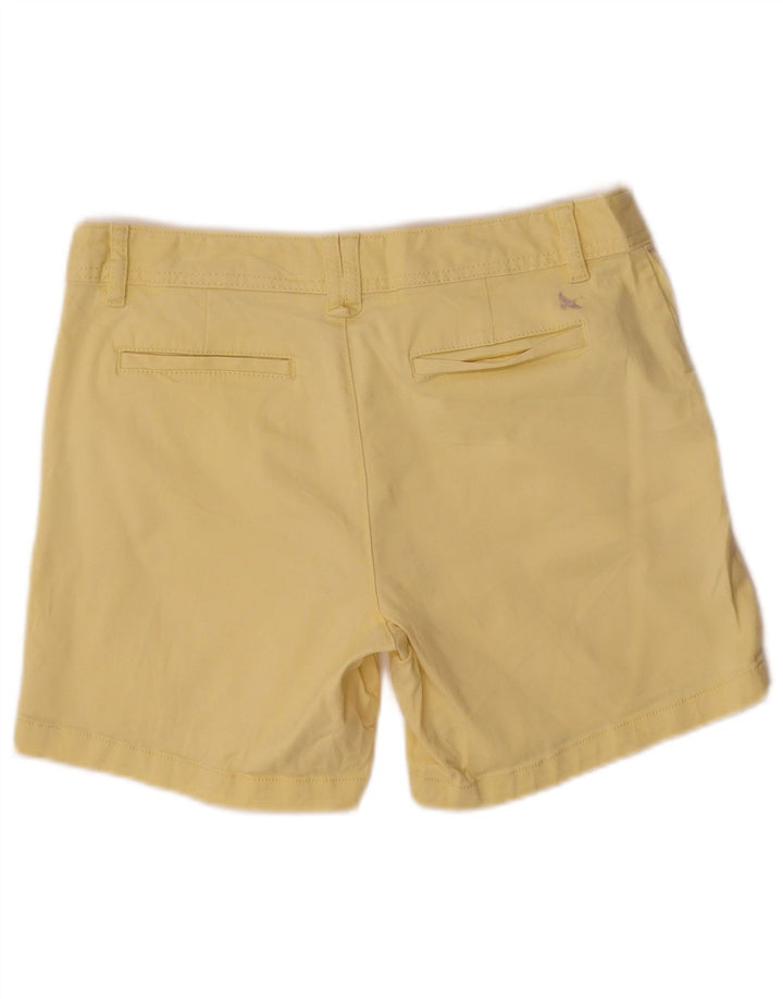 EDDIE BAUER Pantaloni scurti chino pentru femei US 6 Medium W32 Bumbac galben