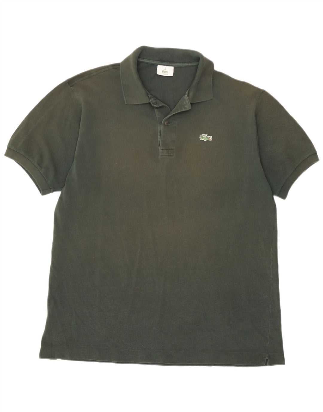 Tricou polo Lacoste pentru bărbați US 5, mare, verde, bumbac