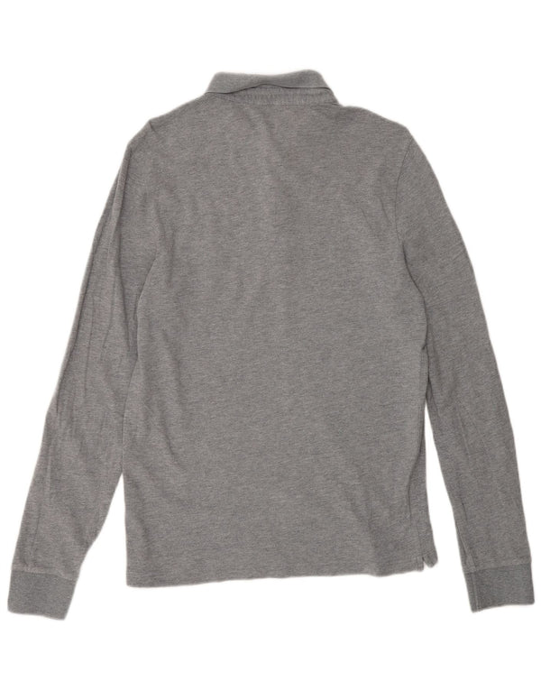 Cămașă polo pentru bărbați Hugo Boss Slim Fit, gri mic