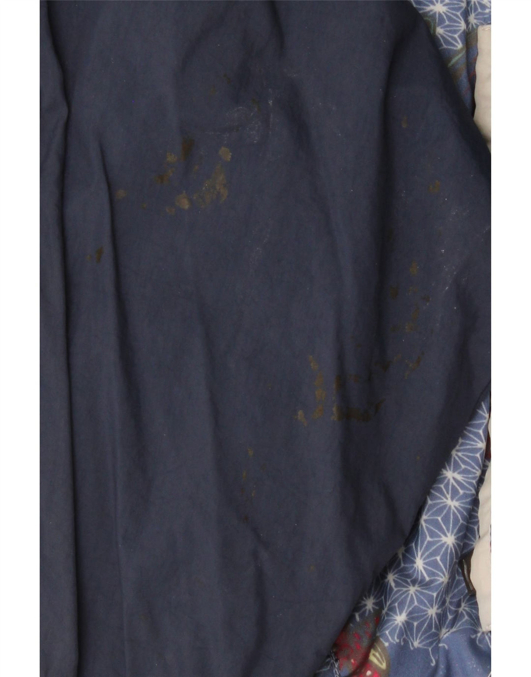 VINTAGE Mens Tracksuit Top Jacket UK 40 Medium Navy Blue Butterfly Vintage Vintage and Second-Hand Vintage from Messina Hembry 