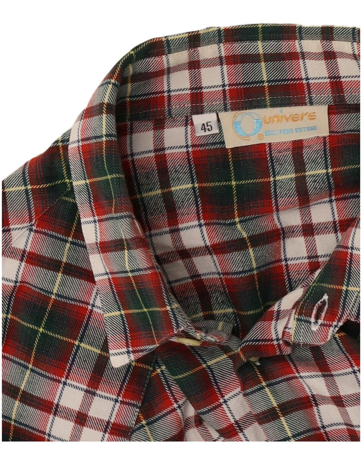 Cămașă de flanel pentru bărbați Univers Mărimea 45 XL Multicoloră