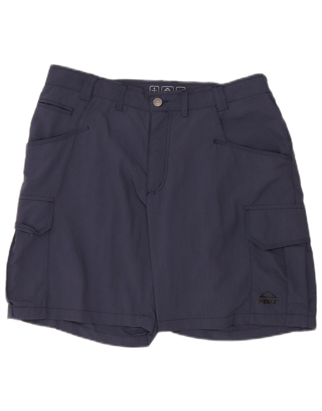 Pantaloni scurți cargo McKinley pentru bărbați W33 Poliamidă albastru bleumarin mediu