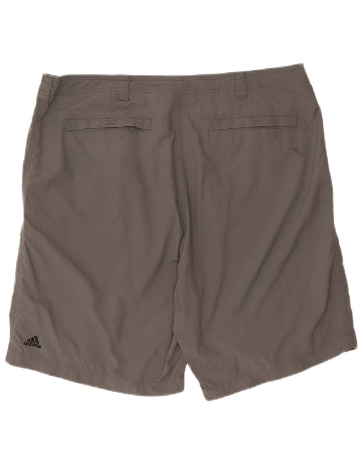 Pantaloni scurți casual pentru bărbați Adidas XL W38 poliester gri