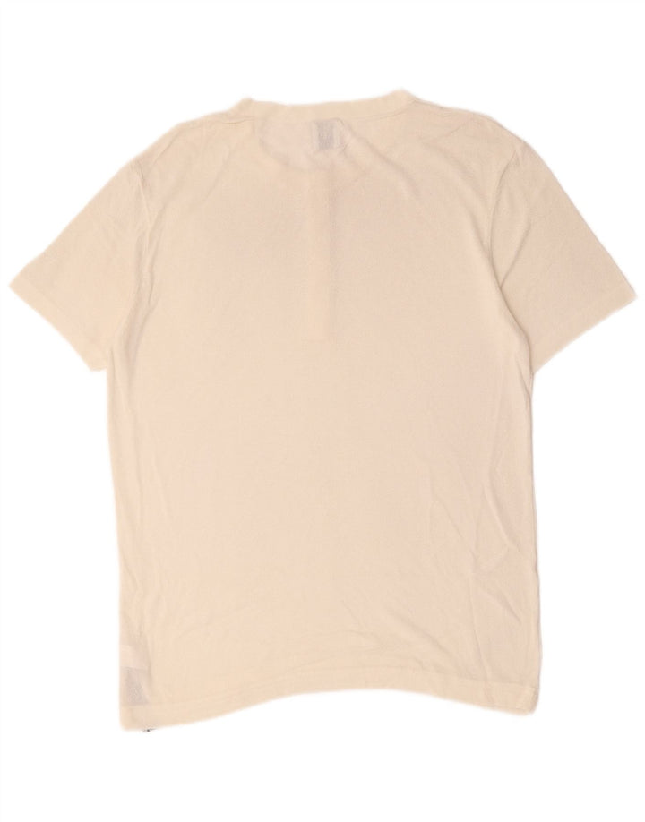 Tricou pentru bărbați Zara Top mare, alb, viscoză
