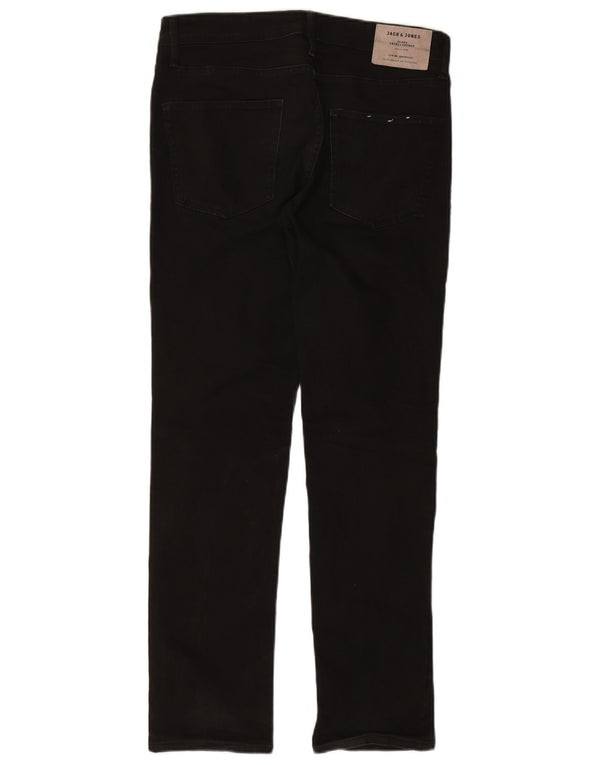 Jack & Jones Tim W30 L32 bumbac negru pentru bărbați