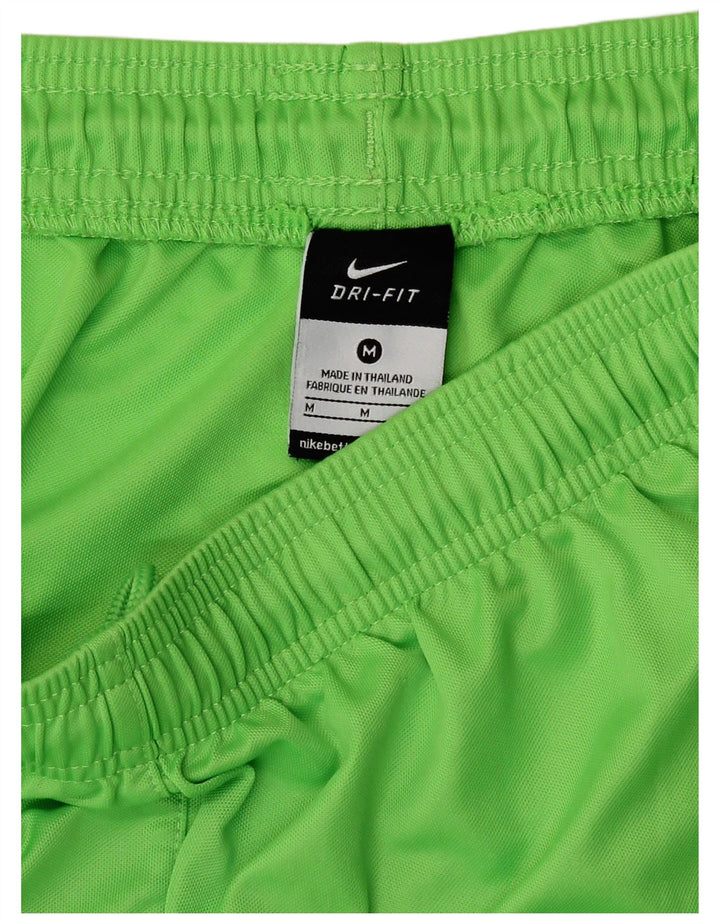 Pantaloni scurți sport Nike Dri Fit pentru bărbați, poliester verde mediu