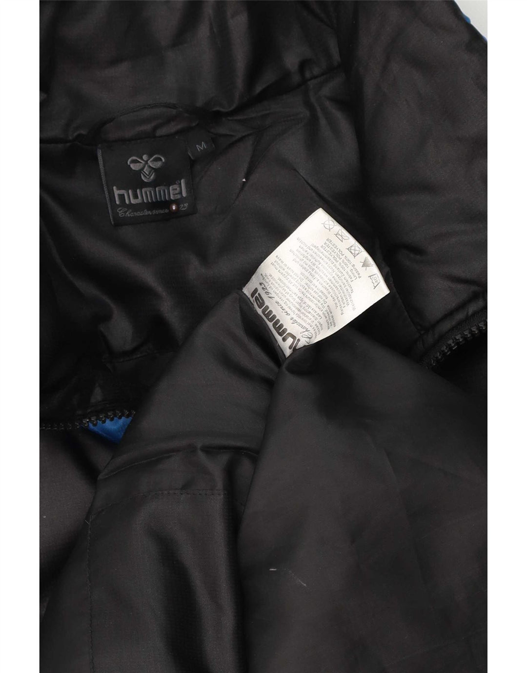 Jachetă căptușită pentru bărbați Hummel UK 38 Medium Black Colorblock Poliester