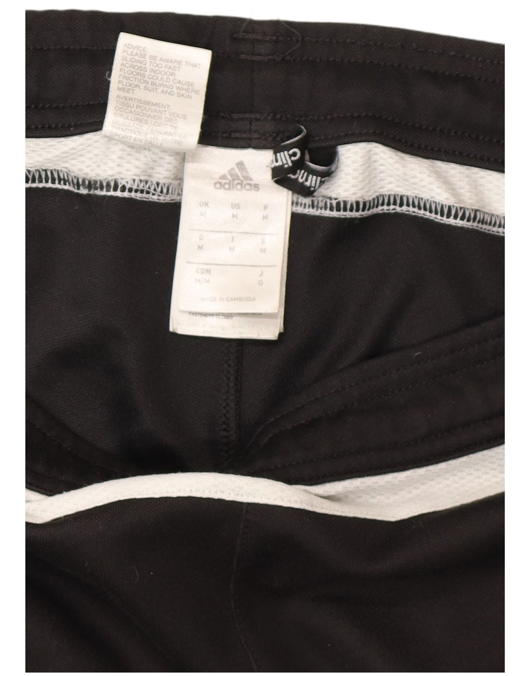 Pantaloni de trening Climalite ADIDAS pentru bărbați, mediu negru, color block