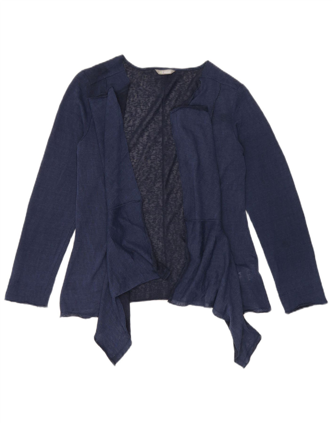 Pulover cardigan pentru femei Marks & Spencer UK 10 Poliester bleumarin mic