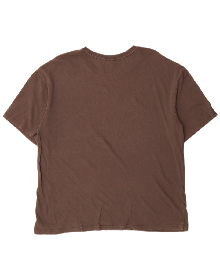 Tricou grafic pentru bărbați Hurley Top mare maro