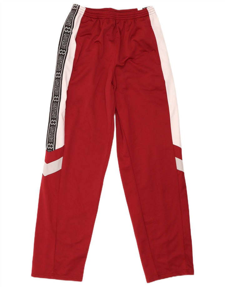 Pantaloni de trening grafic pentru bărbați Errea, mari, din poliester color-bloc, bordeaux