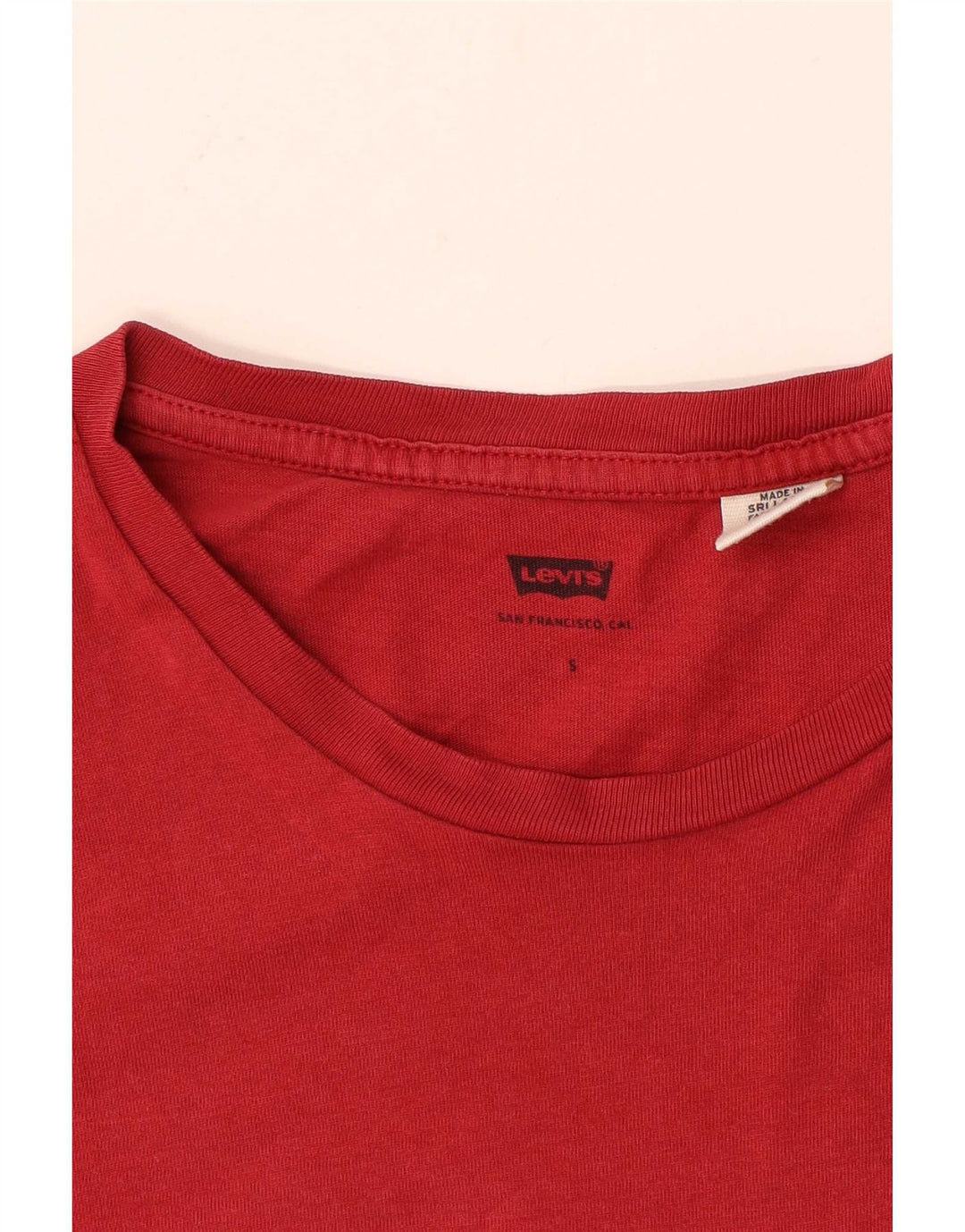 Tricou pentru bărbați Levi's Top mic roșu