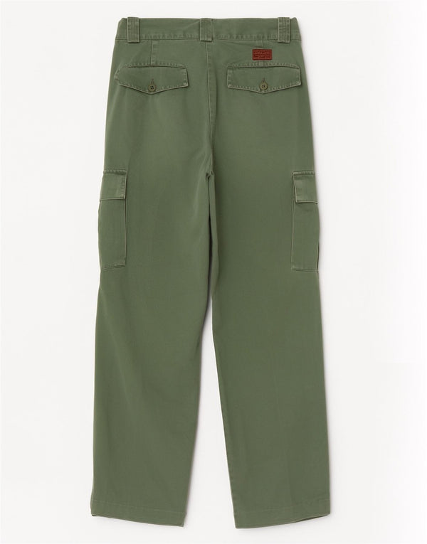 Pantaloni cargo conici pentru bărbați Rifle W28 L30 verde