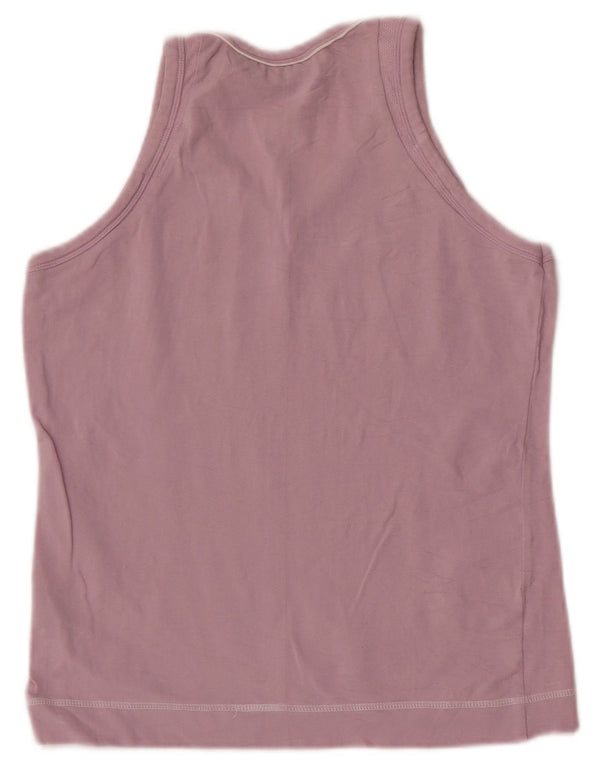 Vest Vest Top Femei Fila UK 12 Medium Pink Bumbac