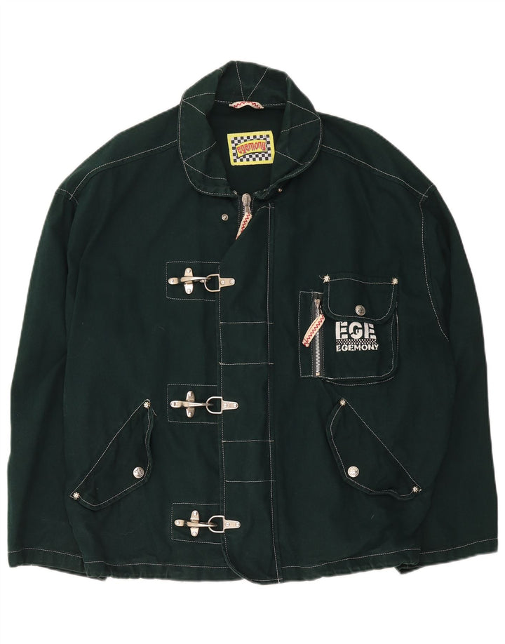 Jachetă grafică Egemony pentru bărbați UK 42 XL Poliester verde