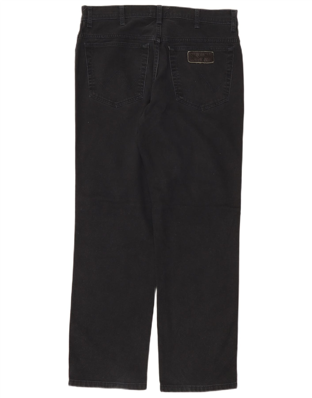 Blugi drepti pentru bărbați Wrangler W34 L30 negri