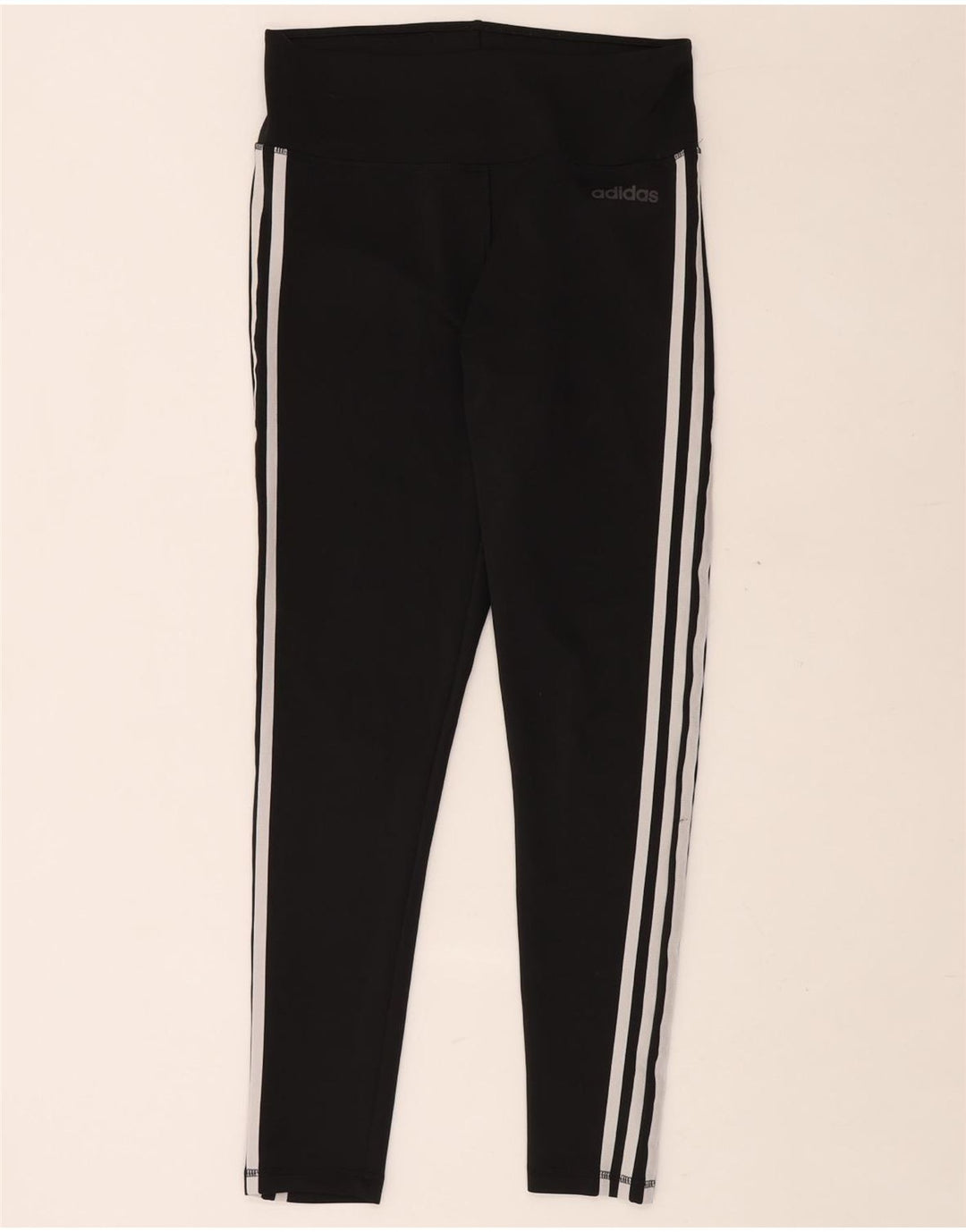 Leggings Climalite ADIDAS pentru femei UK 12/14 Poliester mediu negru