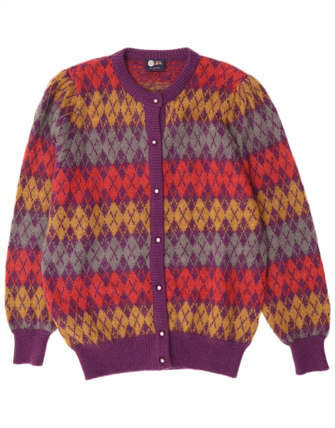 YOUR SIXTH SENSE Womens Cardigan Sweater IT 40/42 Medium Multicoloured
