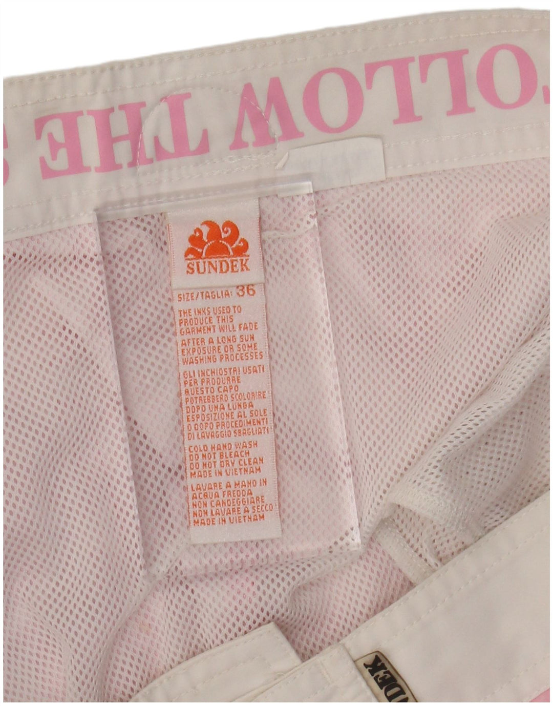 SUNDEK Pantaloni scurți de înot pentru bărbați, mari, roz, din poliester floral