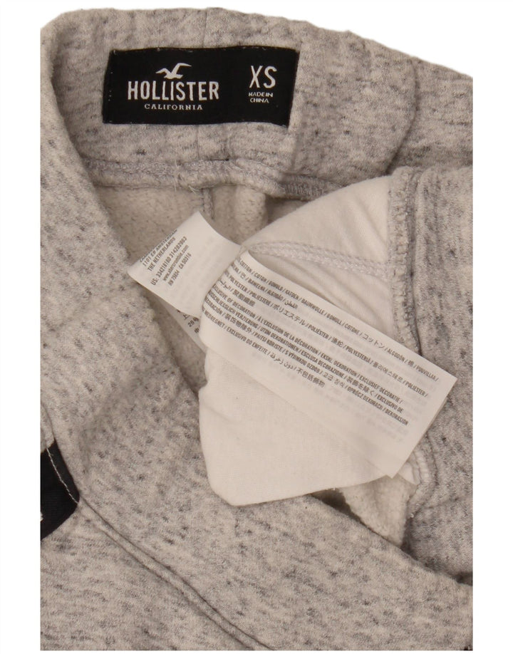 Pantaloni de trening grafic pentru bărbați HOLLISTER Pantaloni de jogging XS bumbac cu pete gri
