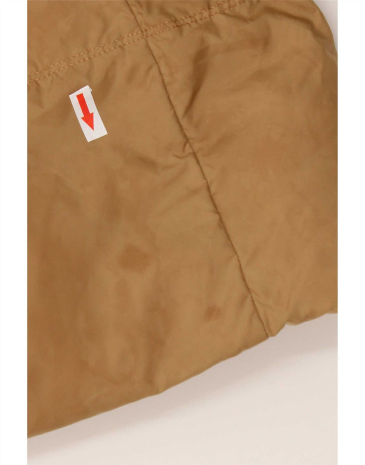 Palton căptușit cu glugă pentru femei Tommy Hilfiger UK 10 Poliester maro mic