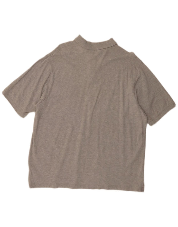 Cămașă polo pentru bărbați Eddie Bauer XL bumbac gri