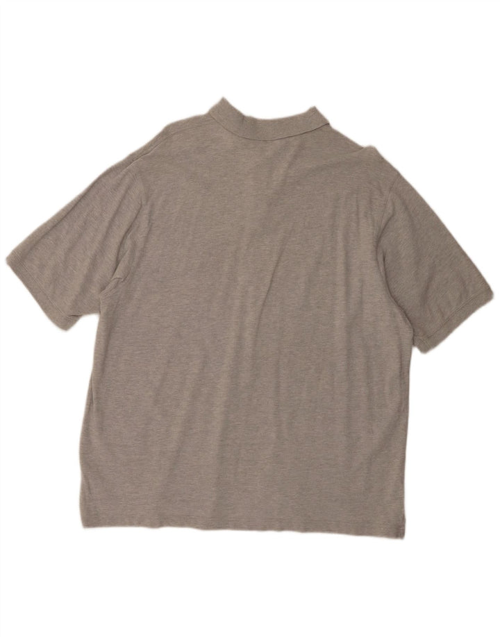 Cămașă polo pentru bărbați Eddie Bauer XL bumbac gri