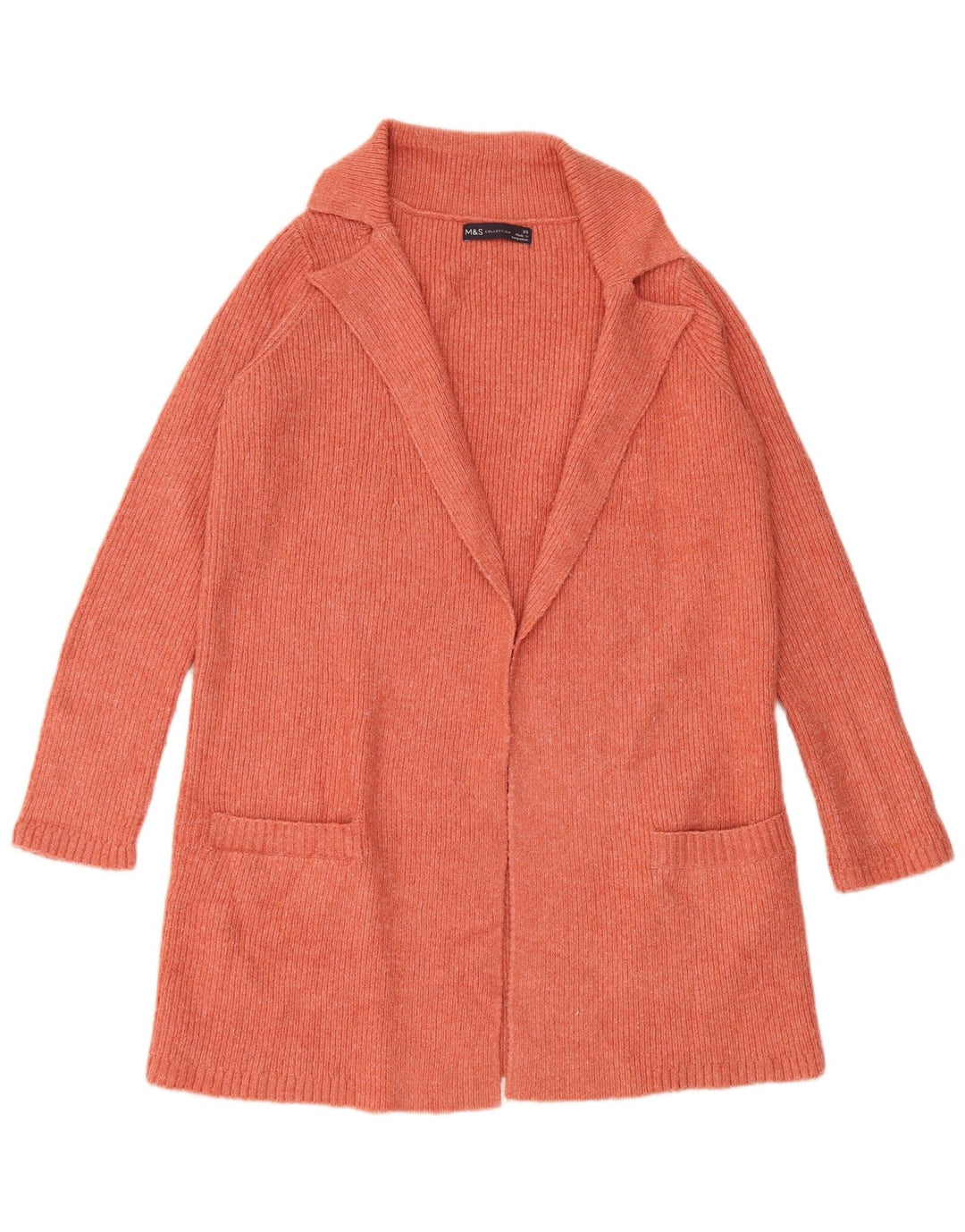 Pulover cardigan supradimensionat pentru femei Marks & Spencer UK 6 XS Portocaliu