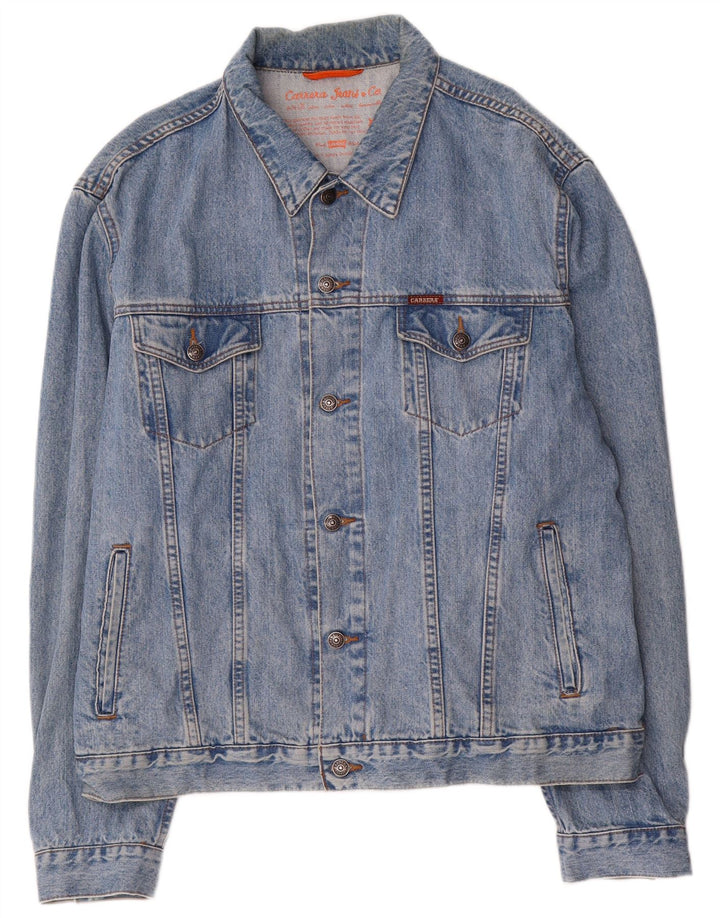 Jachetă de blugi pentru bărbați Carrera UK 44 2XL Bumbac albastru