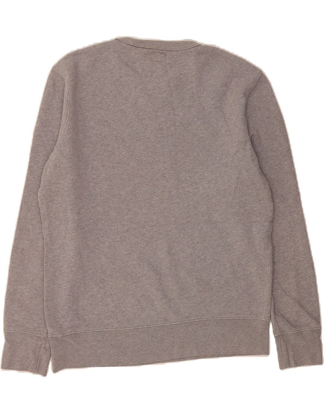 LEVI'S Womens Graphic Sweatshirt Jumper UK 14 Medium Grey Vintage Levi's and Second-Hand Levi's from Messina Hembry 