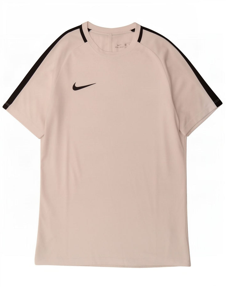 Tricou pentru bărbați Nike Dri Fit Top Medium White Colorblock