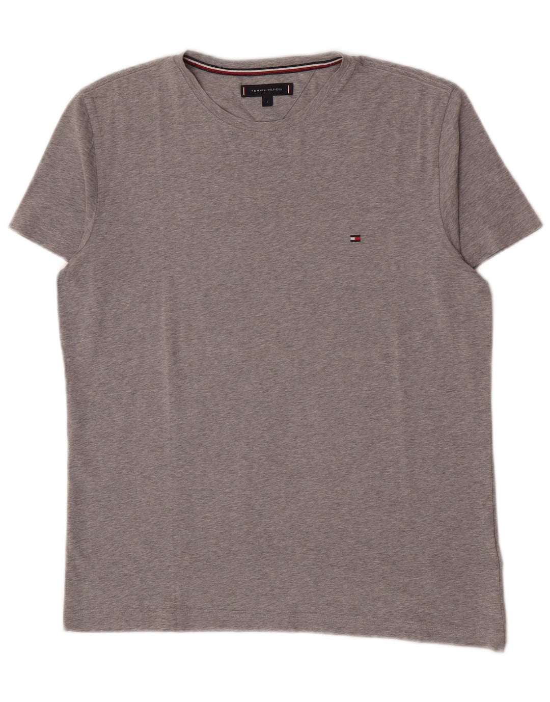 Tricou pentru bărbați Tommy Hilfiger Top mare din bumbac gri