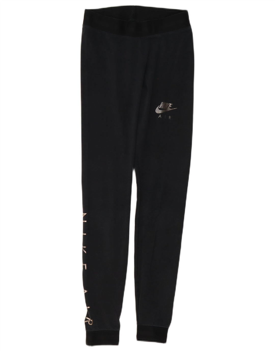 Leggings grafic Nike pentru femei UK 10, negru, color block