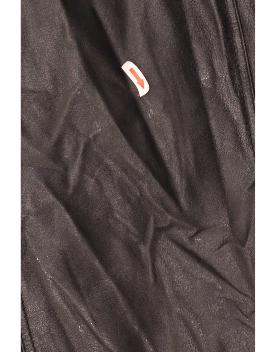 Jachetă de piele vintage pentru bărbați UK 36 Small Black