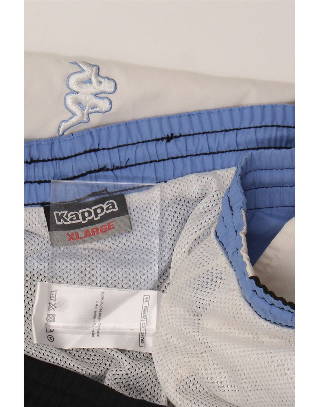 Pantaloni scurți sport KAPPA pentru bărbați XL, multicolor, poliester color bloc