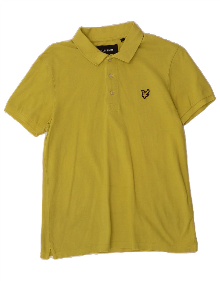 LYLE & SCOTT Mens Polo Shirt XS Green Cotton Vintage Lyle & Scott and Second-Hand Lyle & Scott from Messina Hembry 