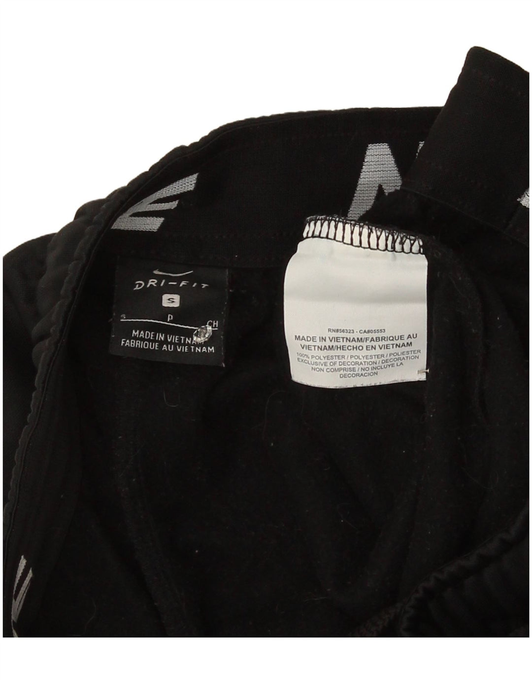 Pantaloni de trening Nike Dri Fit pentru bărbați, poliester negru mic