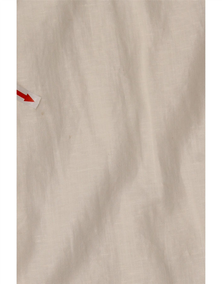 Cămașă cu mânecă scurtă pentru bărbați TED BAKER Mărimea 5 XL In alb