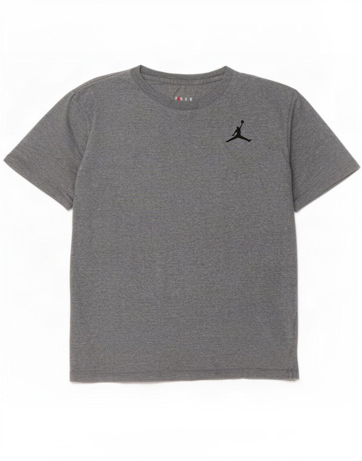 Tricou pentru bărbați Jordan Top mare bumbac gri