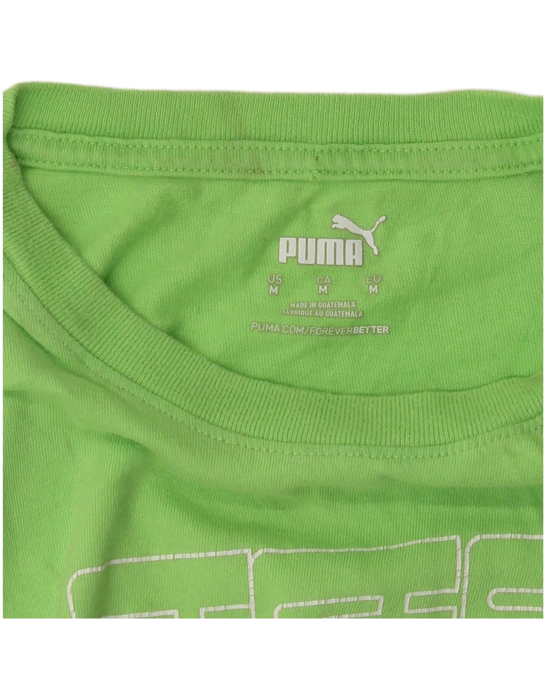 Tricou grafic PUMA pentru femei Top UK 14 Medium Green