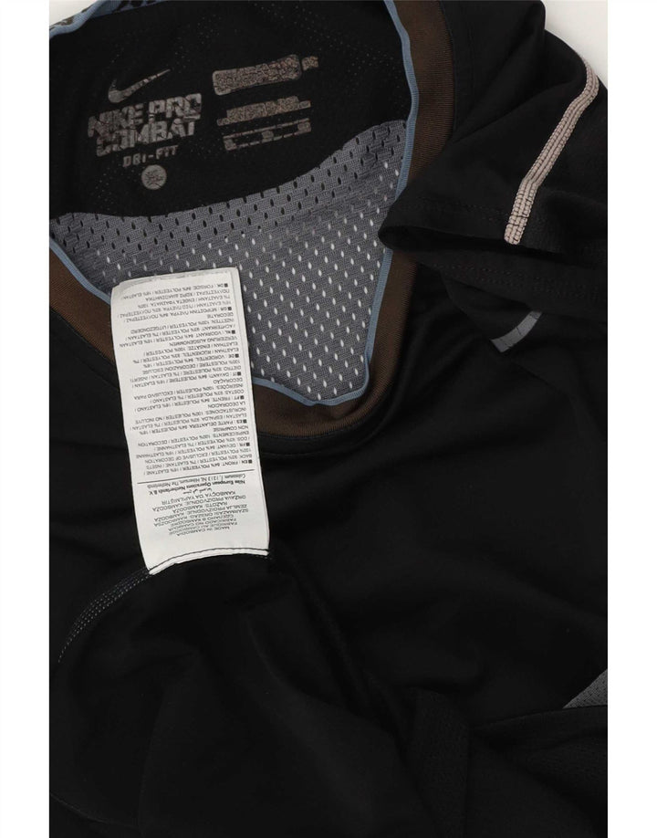 Top cu vestă grafică Nike Dri Fit pentru bărbați XL, poliester color bloc negru