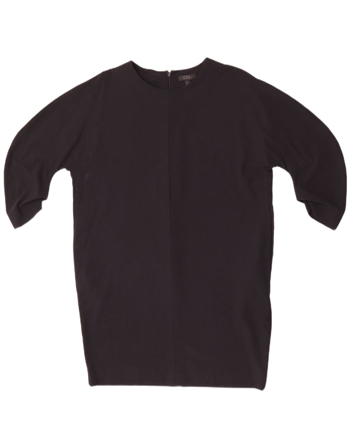 Cos Rochie supradimensionată pentru femei cu mâneci 3/4 EU 40 Viscoză medie neagră