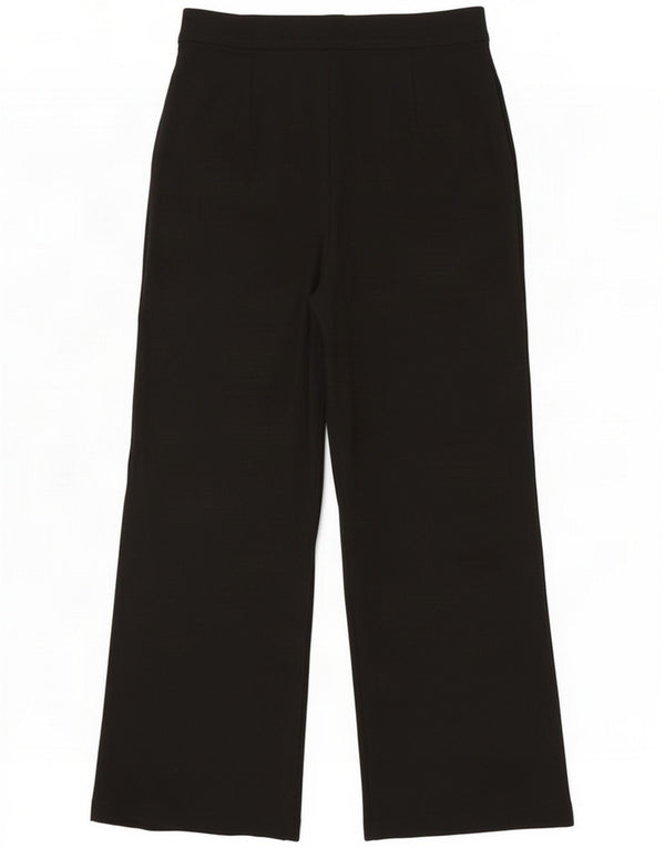 Marks & Spencer Pantaloni casual cu talie înaltă pentru femei UK 16 Large W32 L29 Black