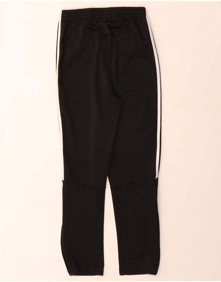 Pantaloni de trening Adidas baieti 13-14 ani poliester negru