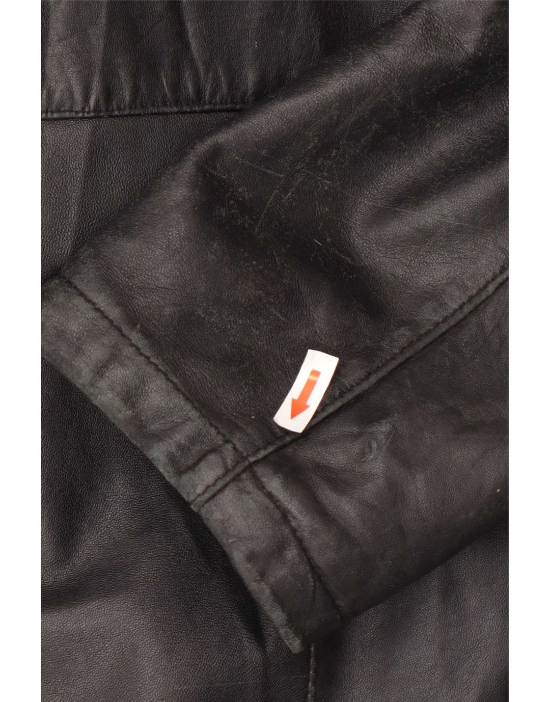Palton supradimensionat din piele pentru femei Kiros IT 48 XL negru